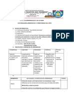 SESIÓN DE APRENDIZAJE Nº 1 PIA 2