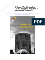Illiberal China The Ideological Challenge of The Peoples Republic of China Daniel F Vukovich Full Chapter