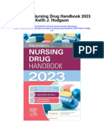 Download Saunders Nursing Drug Handbook 2023 Keith J Hodgson all chapter