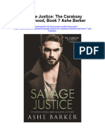 Download Savage Justice The Caraksay Brotherhood Book 7 Ashe Barker all chapter