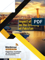 Impact of SROs On The Economy of Pakistan Webinar Brief 18 2021