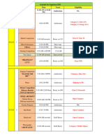 Schedule For Euphuism 2024 For Circulation