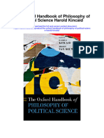 Download The Oxford Handbook Of Philosophy Of Political Science Harold Kincaid full chapter