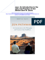 Zen Pathways An Introduction To The Philosophy and Practice of Zen Buddhism Bret W Davis All Chapter
