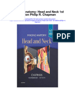 Imaging Anatomy Head and Neck 1St Edition Philip R Chapman Full Chapter