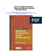 Education For Sustaining Peace Through Historical Memory Markus Schultze Kraft Full Chapter