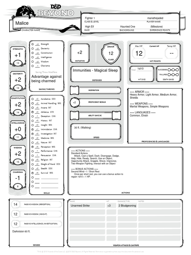 d-d-character-sheet-malice-the-fighter-pdf-elf-dungeons-dragons