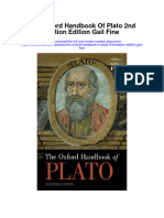 The Oxford Handbook of Plato 2Nd Edition Edition Gail Fine Full Chapter