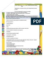 Útiles Escolares Del Tercer Grado 2024