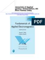 Fundamentals of Applied Electromagnetics Global Edition 8Th Edition Fawwaz Ulaby Full Chapter