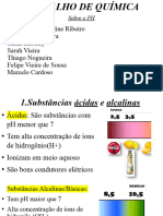 Trabalho de Química