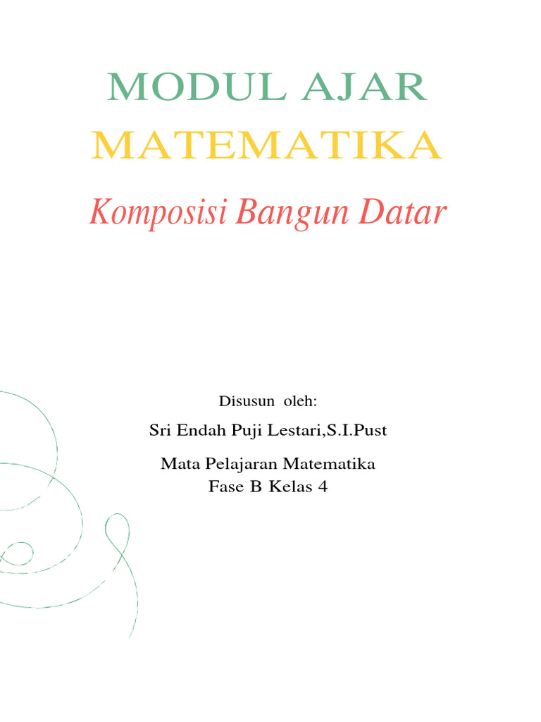 Modul Ajar Matematika Kelas 4 SD | PDF | Karier & Perkembangan