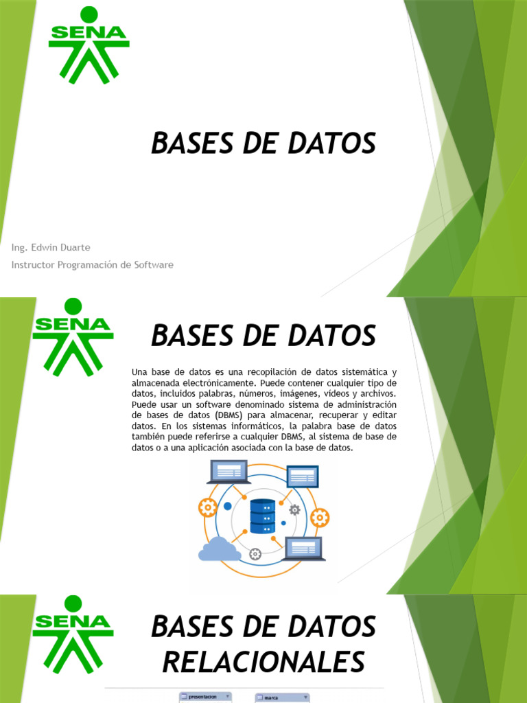 Introducción a Bases de Datos y DBMS | PDF | Bases de datos | Mi sql