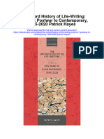 Download The Oxford History Of Life Writing Volume 7 Postwar To Contemporary 1945 2020 Patrick Hayes full chapter