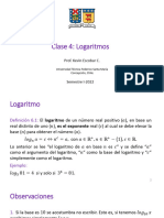 Clase 4 -Logaritmos