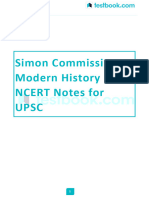 Simon Commission Modern History Ncert Notes For Upsc 05ed7416