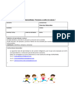 Guia de Aprendizaje Ciencias Naturales 1° Basico