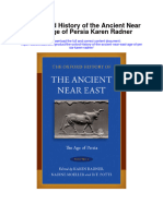 The Oxford History of The Ancient Near East Age of Persia Karen Radner Full Chapter