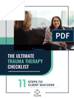 The Ultimate Trauma Therapy Checlist