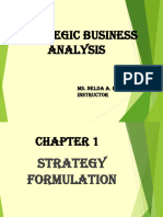 Chapter 1 Strategy Formulation