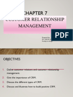 Chapter 7 Customer Relationship Management
