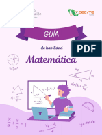 Guía de Habilidad Matemática 2do y 4t0