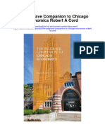 Download The Palgrave Companion To Chicago Economics Robert A Cord full chapter