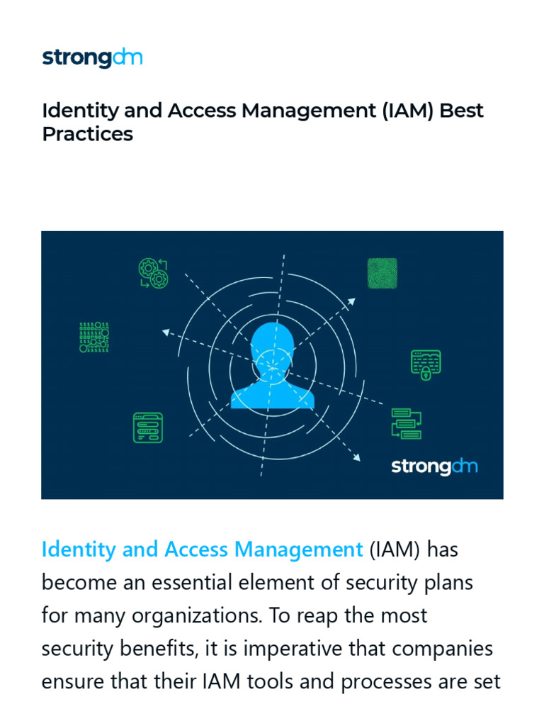 Identity & Access Management (IAM) Best Practices | PDF | Cloud ...