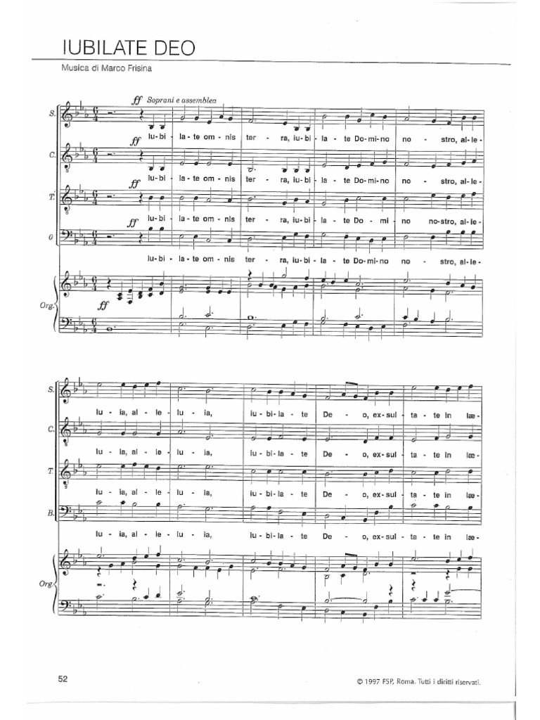 Maria Madre Del Signore Frisina Spartito Pdf