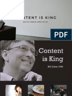 Content Is The King
