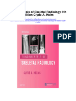 Download Fundamentals Of Skeletal Radiology 5Th Edition Clyde A Helm full chapter
