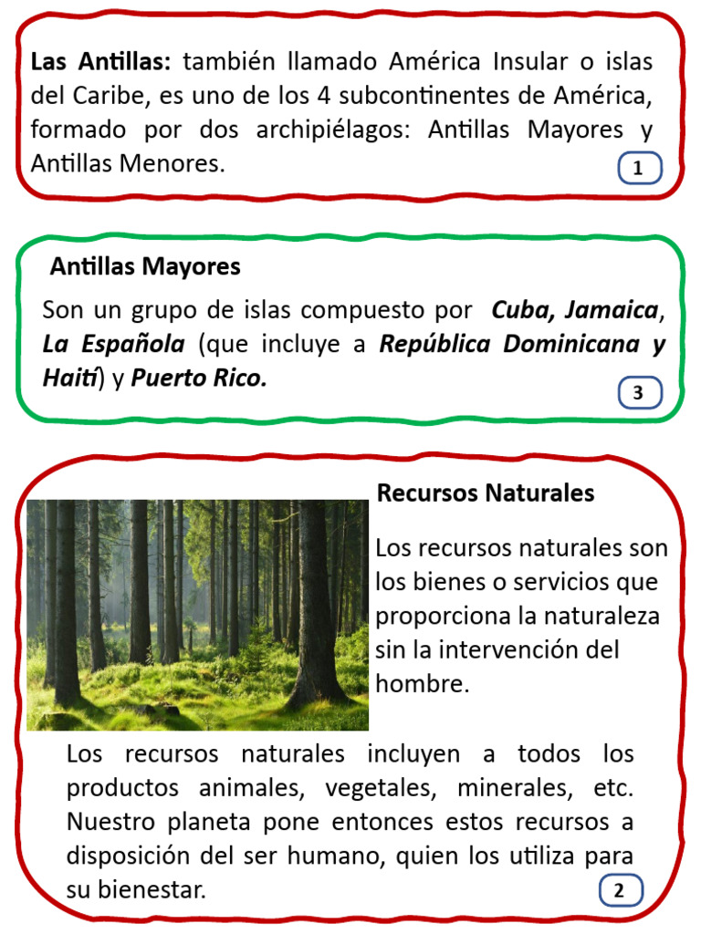 Recursos Naturales de las Antillas | PDF | Antillas | Antillas Mayores