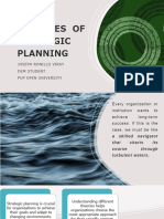Theories of Strategic Planning