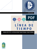 Linea Del Tiempo Analisis de La Realidad Nacional