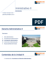 Derecho Administrativo II - Unidad III