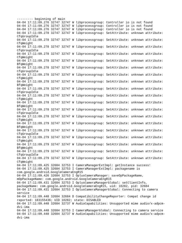 Log Cat 1712221869205 | PDF | Computer Engineering | Computing Platforms