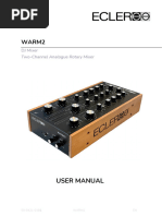 Ecler WARM2 User Manual en