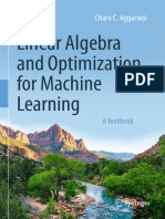 Charu C. Aggarwal - Linear Algebra and Optimization for Machine Learning_ a Textbook-Springer (2020)