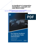 The Palgrave Handbook of Comparative Public Administration Concepts and Cases Murat Onder Full Chapter