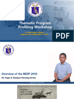 BEDP Overview - Dir Roger Masapol