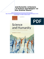 Download Science And Humanity A Humane Philosophy Of Science And Religion 1St Edition Andrew Steane all chapter