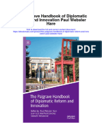 The Palgrave Handbook of Diplomatic Reform and Innovation Paul Webster Hare Full Chapter