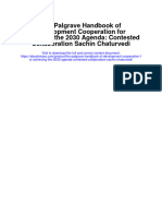 The Palgrave Handbook of Development Cooperation For Achieving The 2030 Agenda Contested Collaboration Sachin Chaturvedi Full Chapter