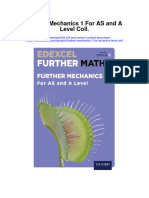 Further Mechanics 1 For As and A Level Coll Full Chapter