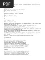 FPGA Based Lightweight Encryption Algorithm For Cyber Security Applications