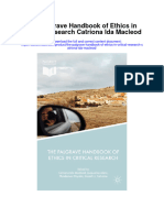 The Palgrave Handbook of Ethics in Critical Research Catriona Ida Macleod Full Chapter