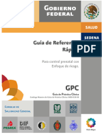 GRR - GUIA PARA EL CONTROL PRENATAL DEL EMBARAZO DE ALTO RIESGO