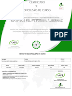 Certificado Iniciação - Fixação Biológica Do Nitrogênio (FBN)