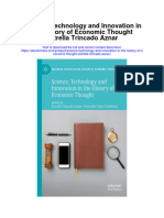 Science Technology and Innovation in The History of Economic Thought Estrella Trincado Aznar All Chapter