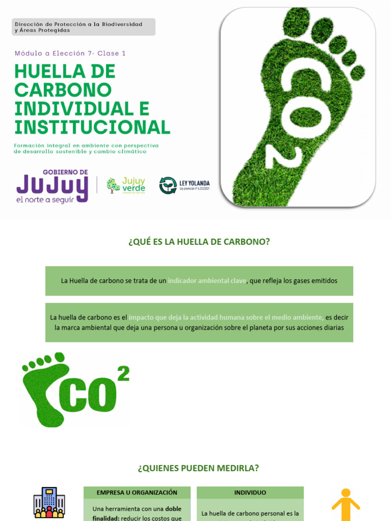 Huella de Carbono: Impacto y Medición | PDF | Ciencia y matemáticas